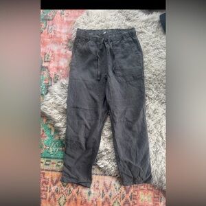 Zara Gray Casual Pants